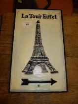 Eiffel Tower Sign