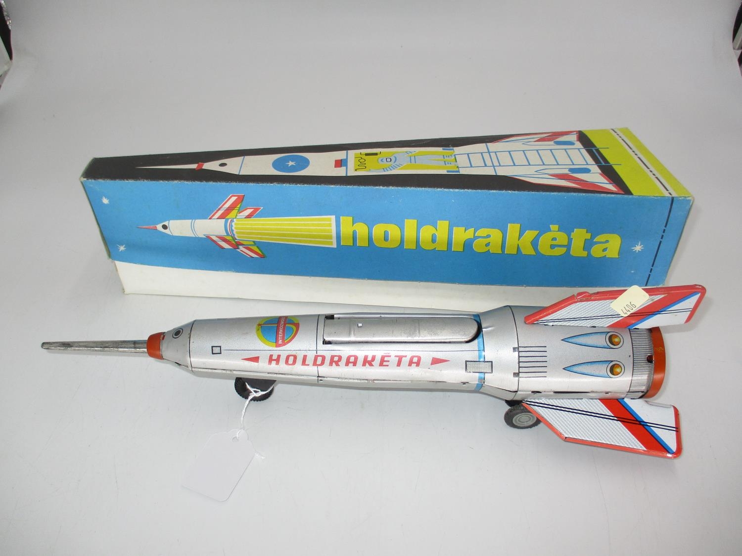 Holdraketa Tin Plate Rocket, Boxed