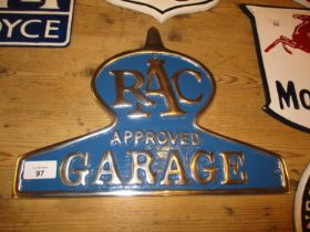 Aluminium RAC Plaque