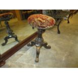 Victorian Tripod Piano Stool