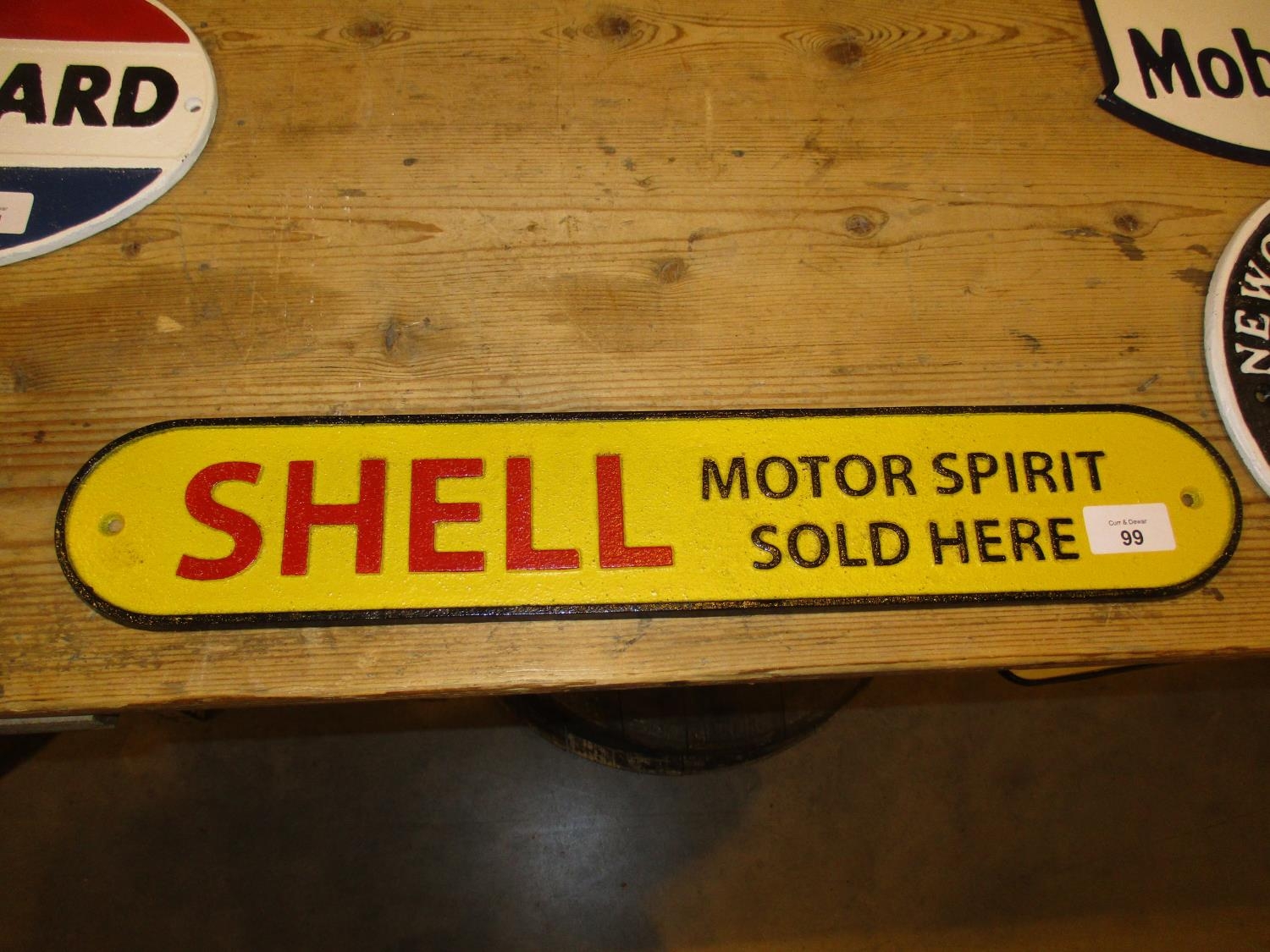 51cm Shell Sign
