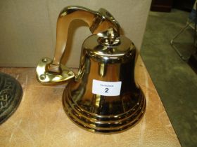 6" Brassed Aluminium Bell