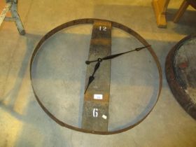 Part Barrel Wall Clock