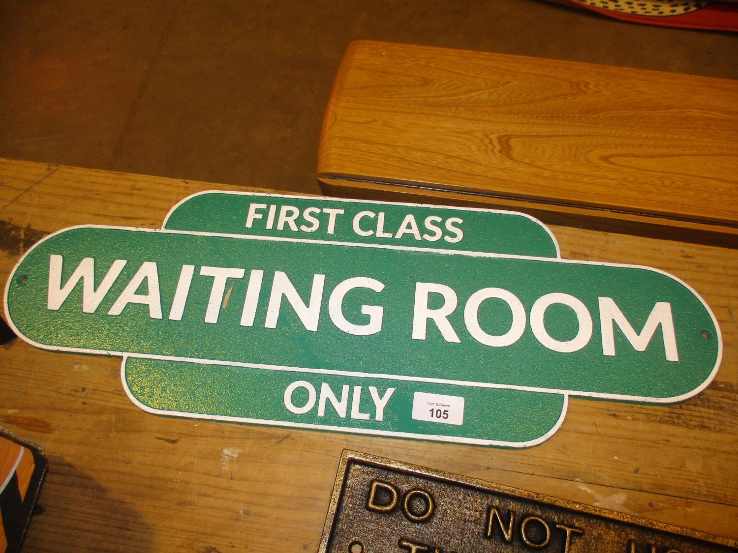 Waiting Room Sign