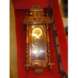 Victorian Wall Clock, glass broken