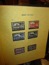 Three Albums of Stamps etc