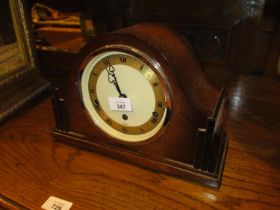 Elliott Oak Case Mantel Clock