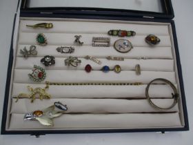 WBS Scottish Silver Brooch, Other Silver Jewellery etc