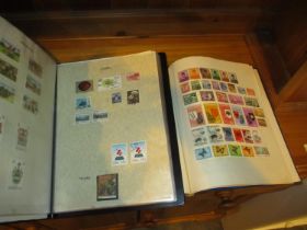 Eight Albums of World Stamps