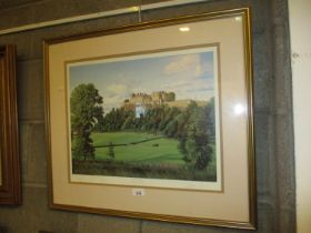 Graeme W. Baxter, Artists Proof Signed Print, Stirling Castle
