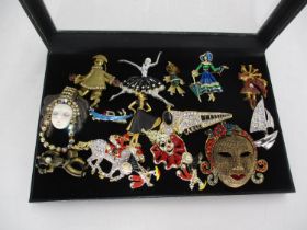 Collection of Brooches