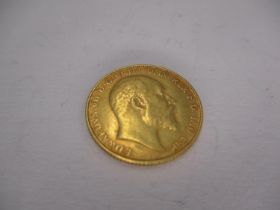 1905 Gold Half Sovereign