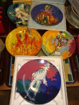 Five Royal Doulton Limited Edition Plates