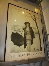 Norman Parkinson Signed Poster