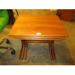 Teak Nest of 3 Tables