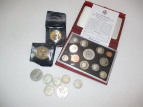 2007 Proof Coin Collection, Crowns, Commemorative Coins etc