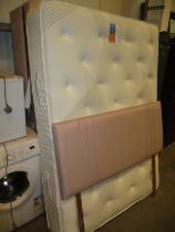 Slumberland Double Divan Bed with Headboard