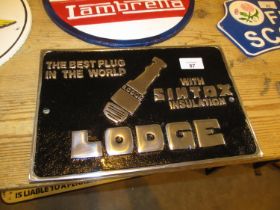 Aluminium Lodge Plaque