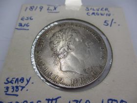 George III 1819 Crown