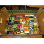 Collection of Matchbox and Other Play Worn Vehicles