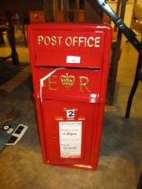 Pressed Steel ERII Post Box