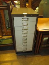 Bisley 10 Drawer Index Chest