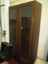 Pair of Ercol Narrow and Tall Display Cabinets, each 47cm