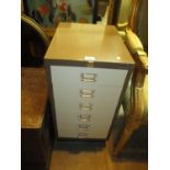 Bisley 6 Drawer Index Chest