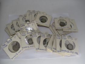 Collection of Shilling Coins, various dates from 1920 to 1946