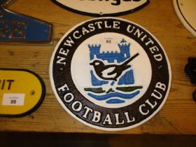 Newcastle United Plaque