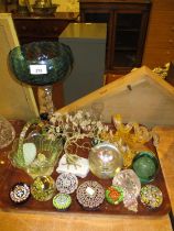 Victorian Glass Dump, Paperweights and Other Glass etc