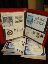 Three Albums of Malawi and USA First Day Covers