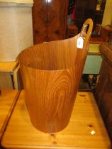 P.S. Heggan Norway Bentwood Waster Paper Tub