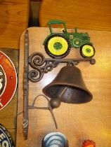 Green Tractor Bell