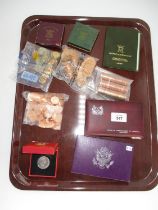 Royal Mint Queens Diamond Jubilee Coin and Various Other Uncirculated Coins