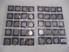 Collection of 39 £2 Coins