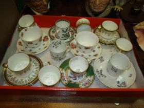 Minton, Cauldon, Royal Doulton and Other Cabinet Cups