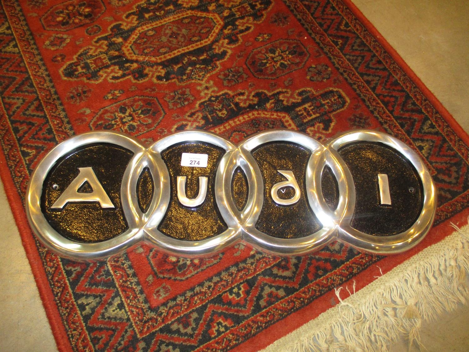 Audi Plaque