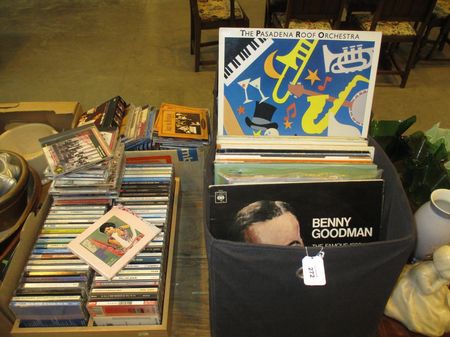 Collection of Jazz and Other Records and CDs