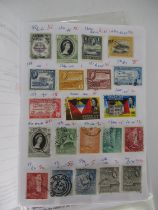 Stamps - 3 Club Books of Mostly Q.E.2. Commonwealth Stamps, circa £120 Selling Value Left