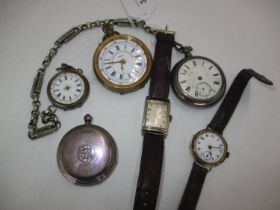 Silver Hunter Case Pocket Watch by D. Davis & Co. Woolwich, Silver Part Case Watch by Jas. Walker