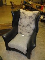 Modern Wing Back Accent Chair