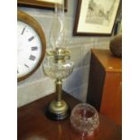 Victorian Oil Lamp along with an Associated Shade