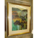 Liz McCarthy, Oil Painting, Landscape, 73x55cm