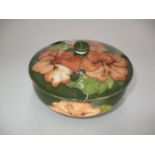 Moorcroft Pottery Powder Box, 15cm