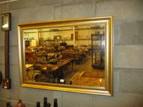 Gilt Frame Wall Mirror, 73x103cm