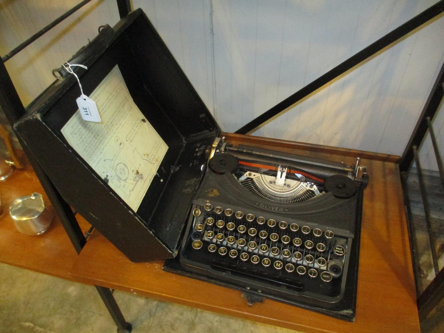 Oliver Portable Typewriter