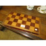 Wooden Draughts/Chess Box