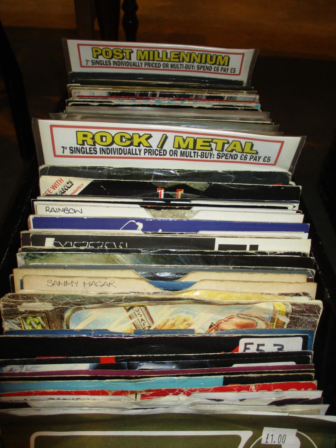 Box of Singles inc Post Millennium, Rock/Metal