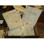 Mid 19th Century Billheads and Invoices Wrotham Park Estate Herts (approx 170)